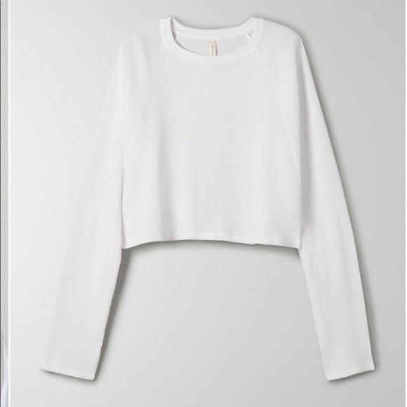 COPY - Aritzia group by Babaton thermal sweater white - Picture 1 of 9